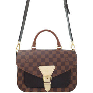 Louis Vuitton Damier Ebene Brown Beaumarchais Bag